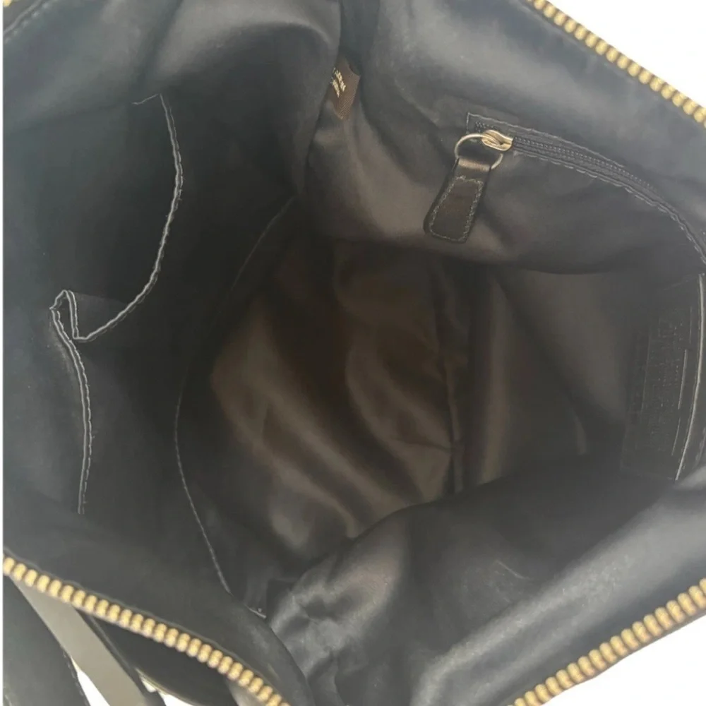 Coach Handbag ShoulderBag 17816 Black Leather Satchel